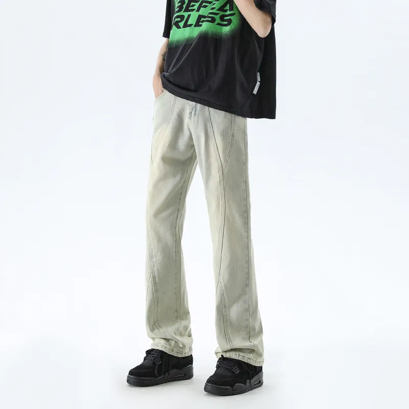 HOKLV Jeans Unisex-3
