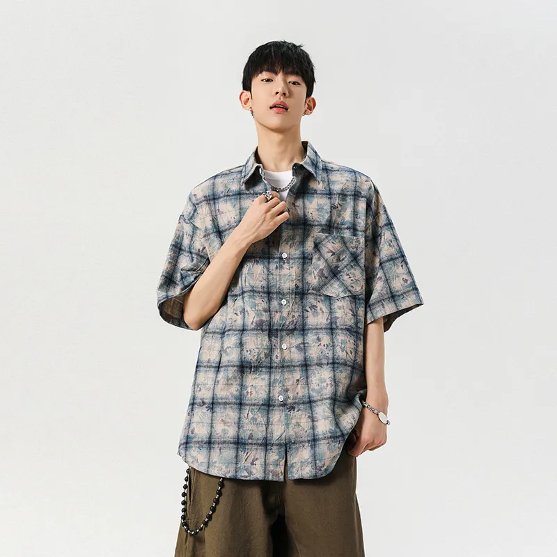 HOKLV Shirts Unisex Lake Blue-2