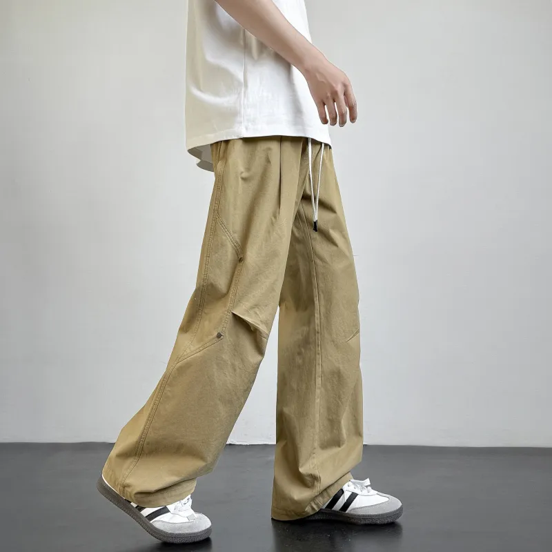 HOKLV Casual Pants Unisex-18
