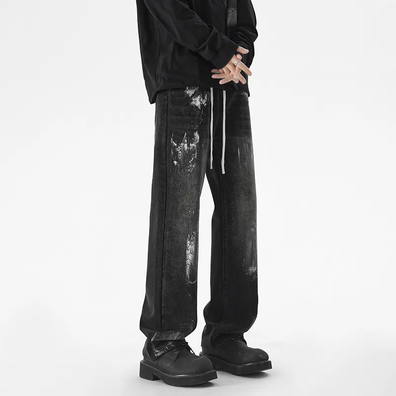 HOKLV Jeans Unisex-4