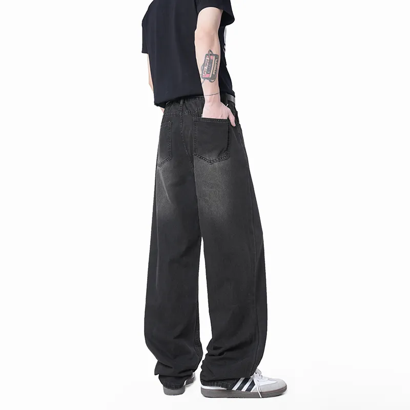 HOKLV Jeans Unisex-11
