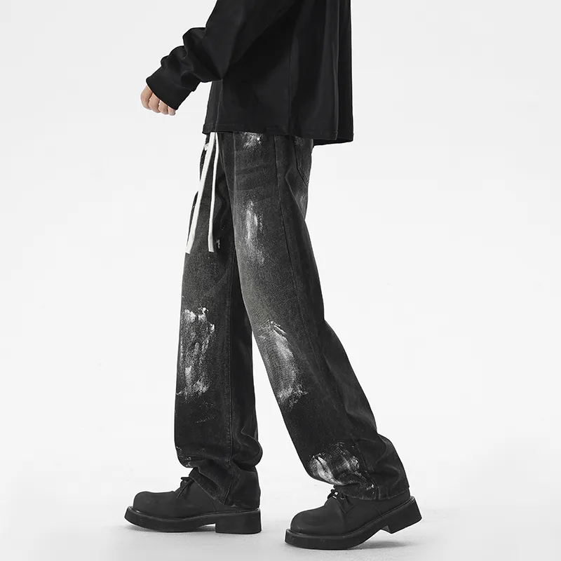 HOKLV Jeans Unisex-3