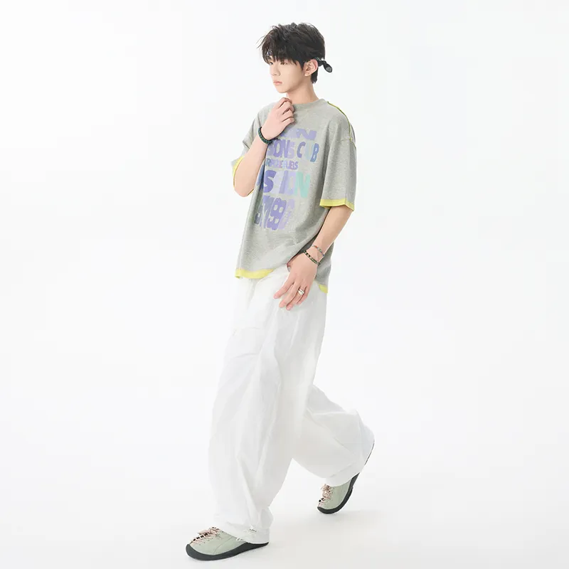 HOKLV Casual Pants Unisex-1
