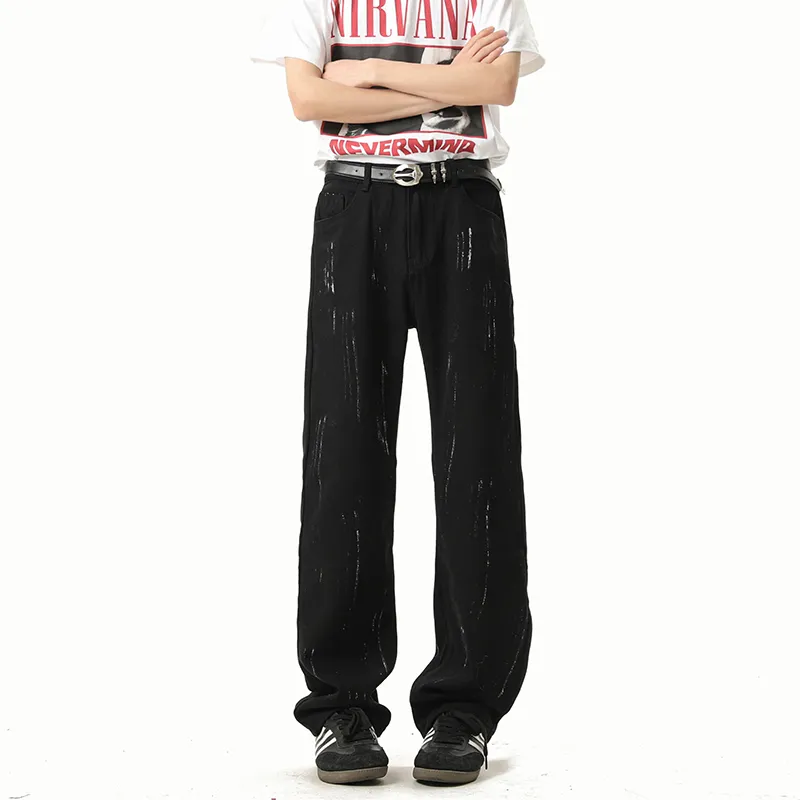 HOKLV Jeans Unisex-7