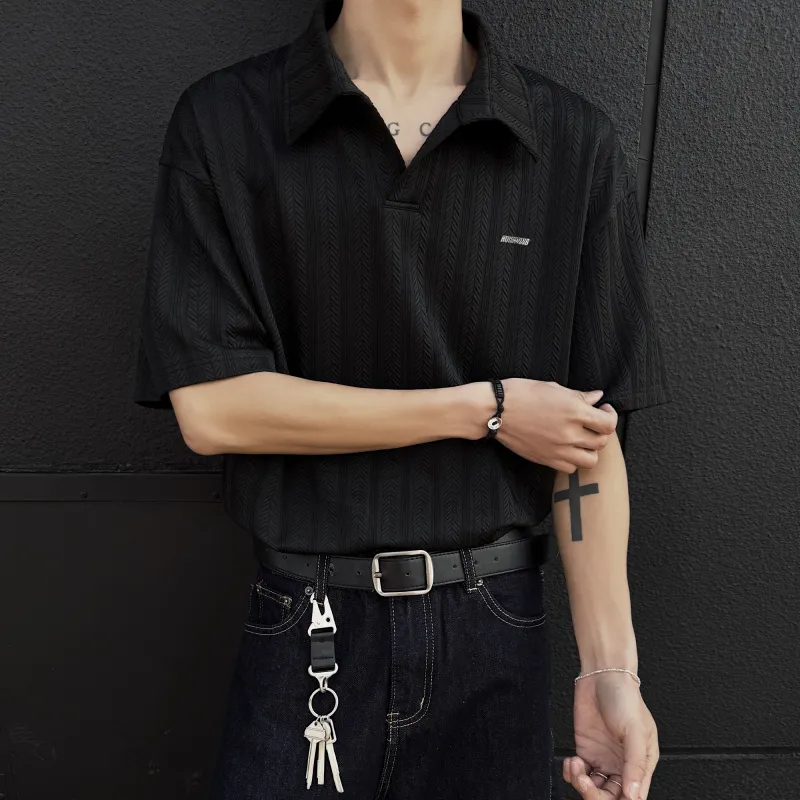 HOKLV Polo Shirts Unisex-8