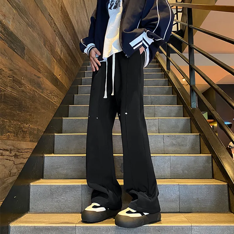 HOKLV Casual Pants Unisex-9