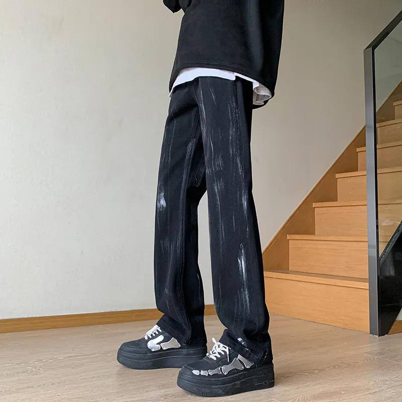 HOKLV Jeans Unisex-11