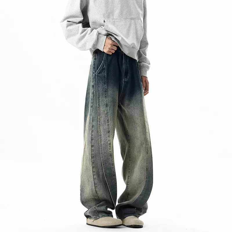 HOKLV Jeans Unisex-5
