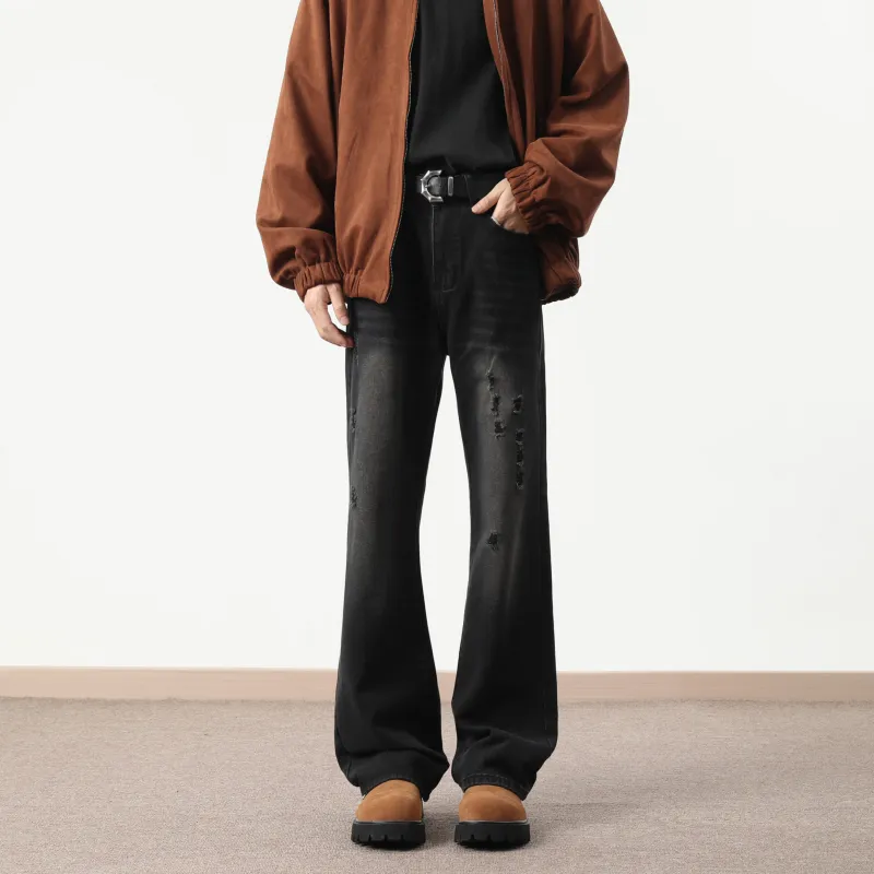 HOKLV Jeans Unisex-9