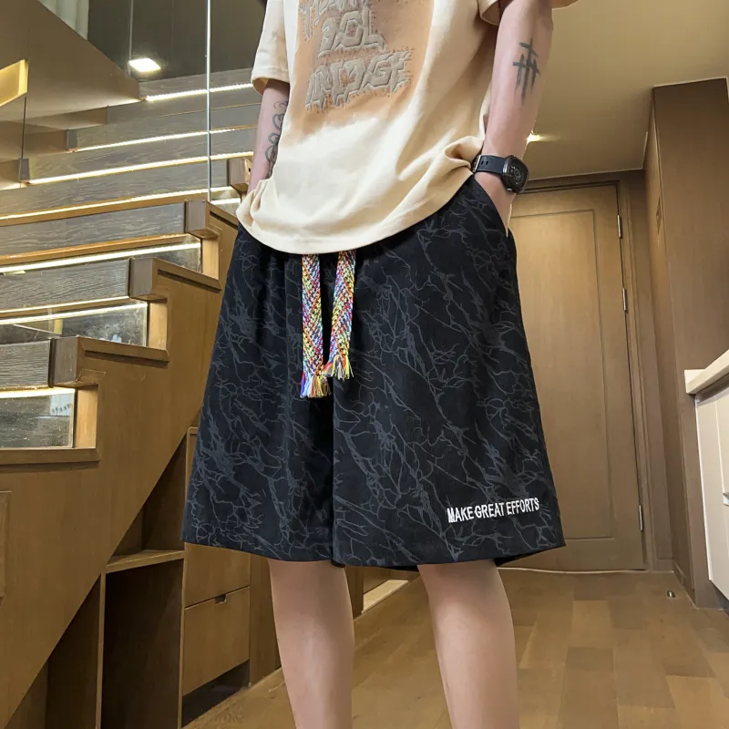 TESTUNG Fashion Casual Shorts Unisex-4
