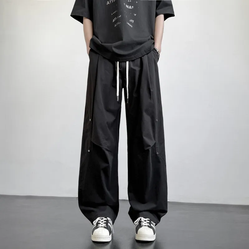 HOKLV Casual Pants Unisex-2