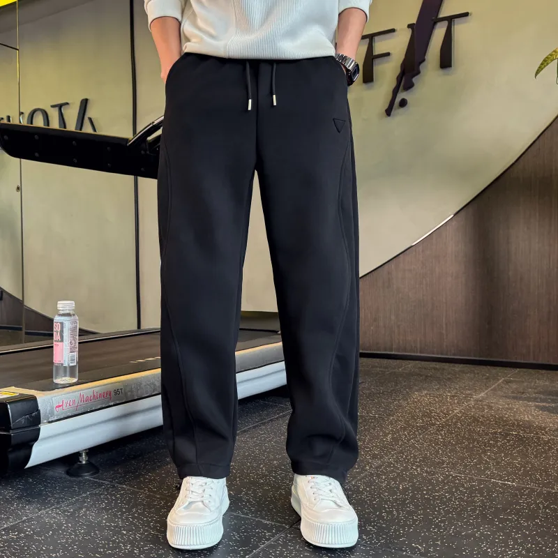 HOKLV Knitted Sweatpants Unisex-9
