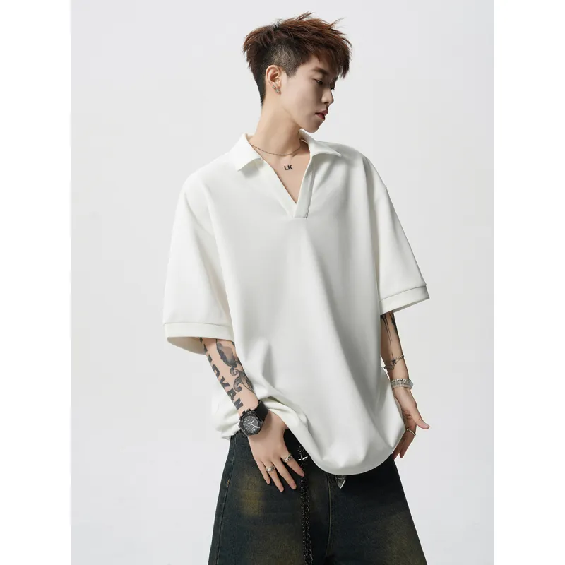 HOKLV Polo Shirts Unisex-3