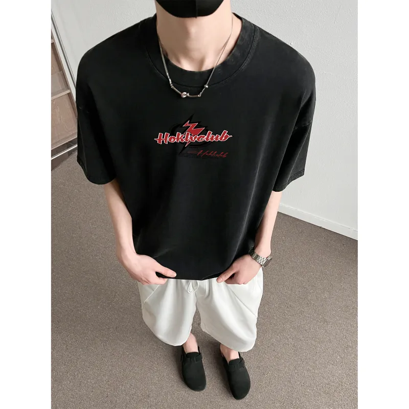 HOKLV T Shirts Unisex-3