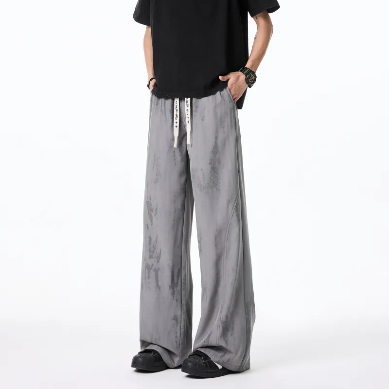 HOKLV Casual Pants Unisex-10