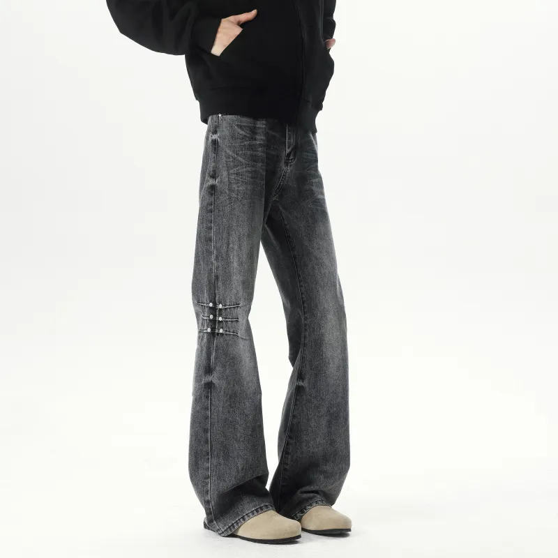 HOKLV Jeans Unisex-3