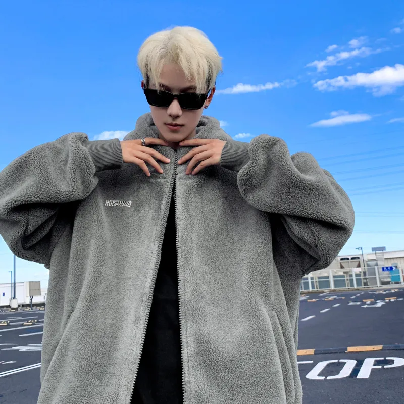 HOKLV Velvet Jackets Unisex-14