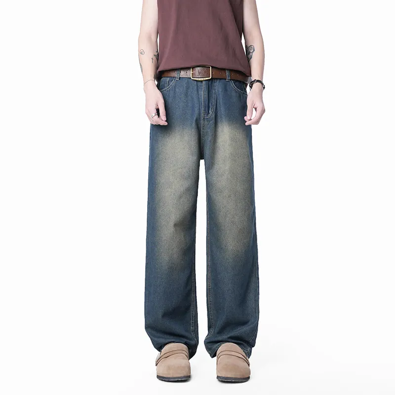 HOKLV Jeans Unisex-7