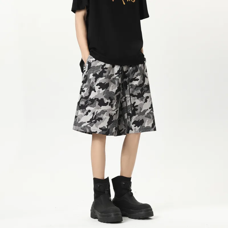 HOKLV Casual Shorts Unisex-5