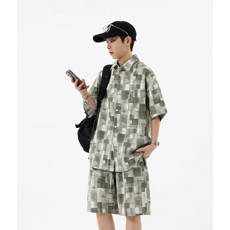 HOKLV Shirt Matching Set Unisex-3