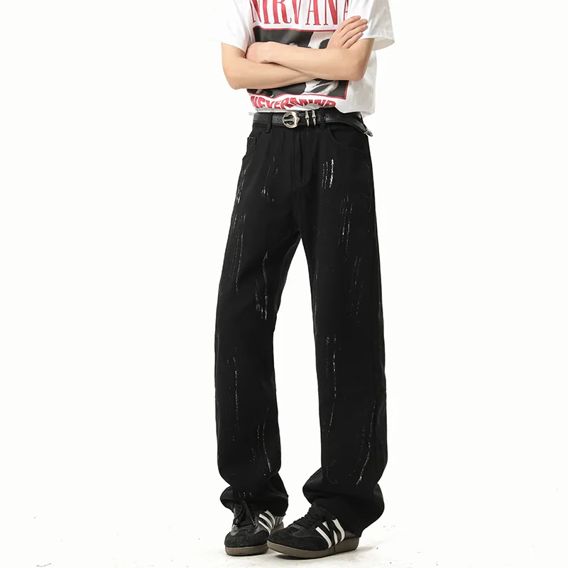 HOKLV Jeans Unisex-8
