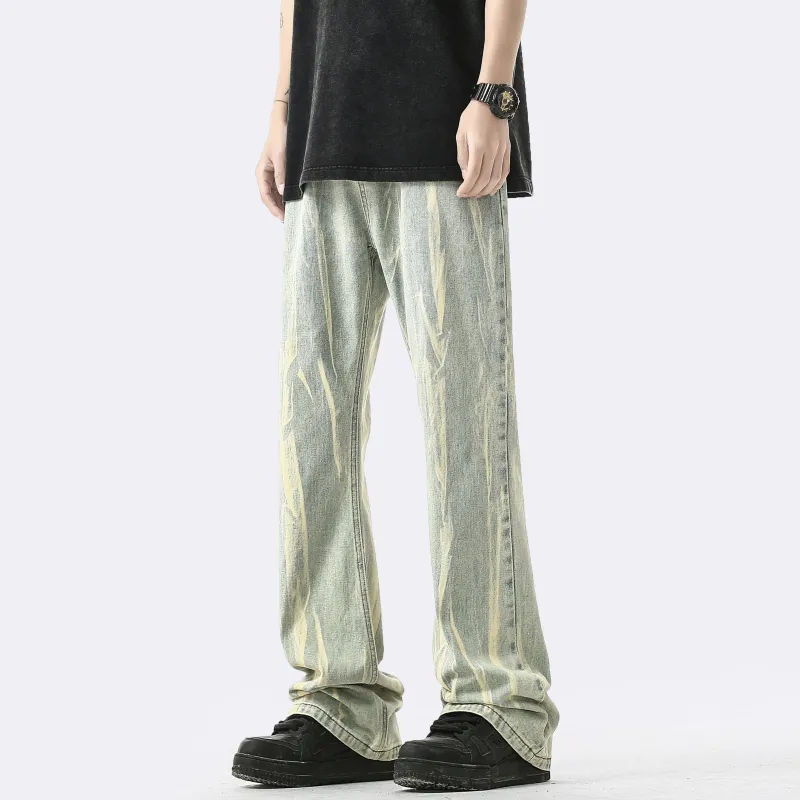 HOKLV Jeans Unisex-17