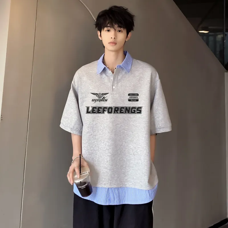 HOKLV Polo Shirts Unisex-9