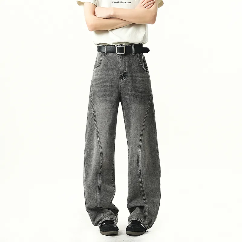 HOKLV Jeans Unisex-1