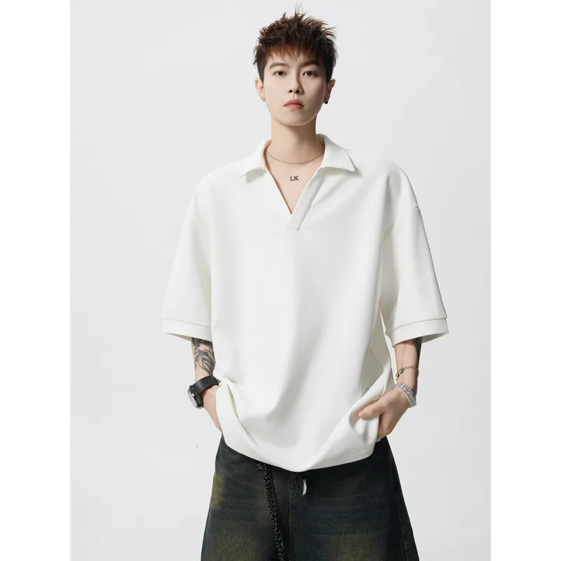 HOKLV Polo Shirts Unisex-2