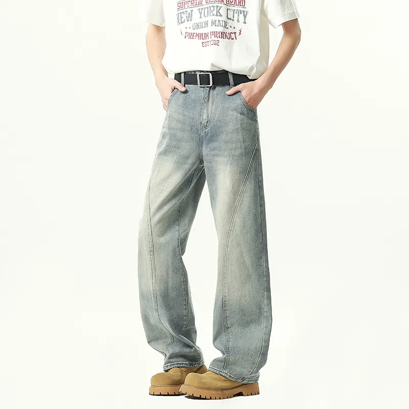 HOKLV Jeans Unisex-10
