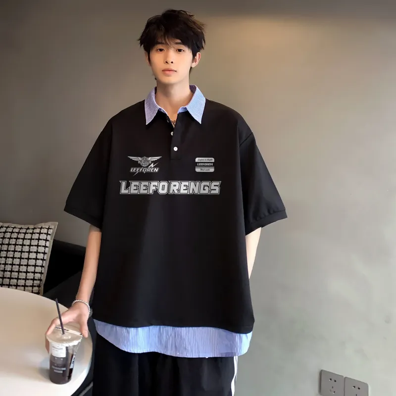 HOKLV Polo Shirts Unisex-4