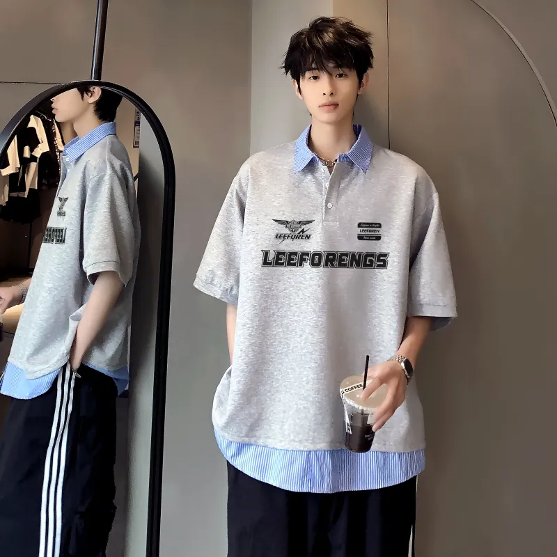 HOKLV Polo Shirts Unisex-8
