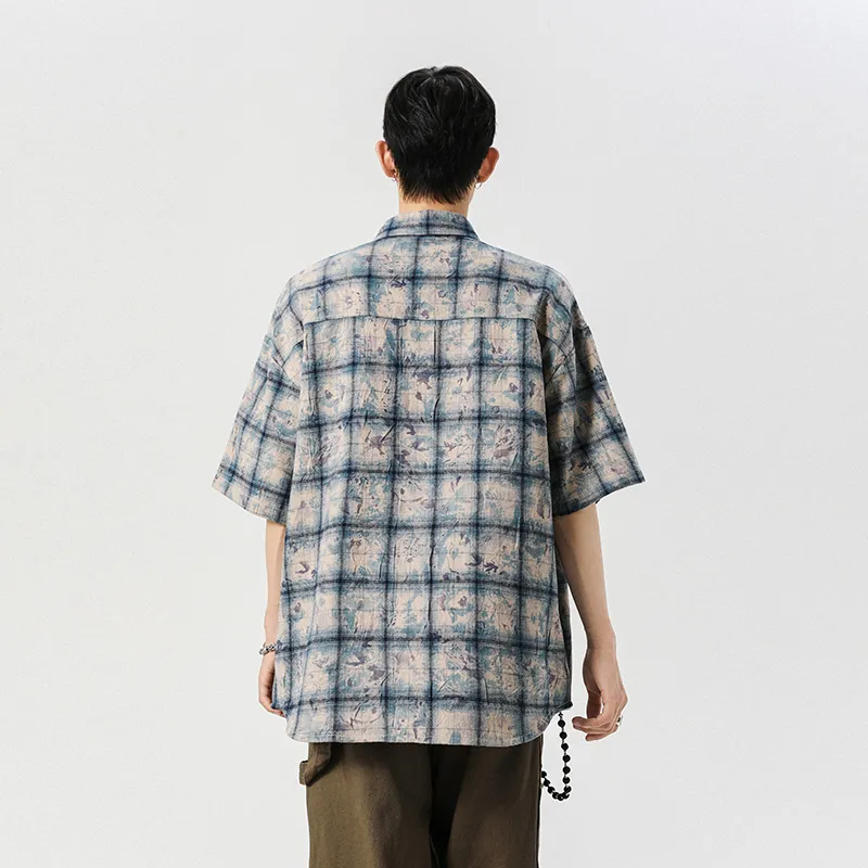 HOKLV Shirts Unisex Lake Blue-5