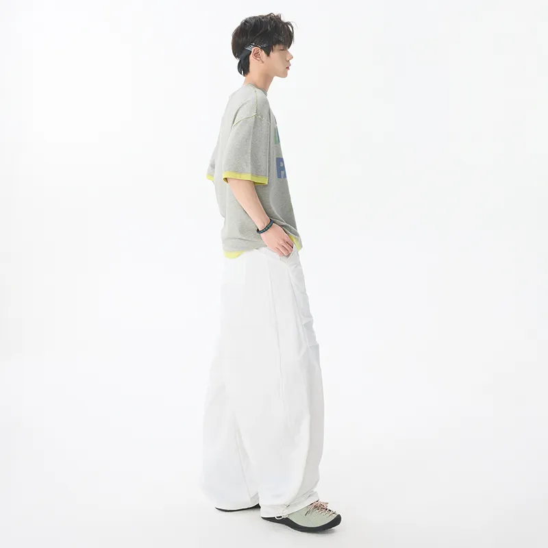 HOKLV Casual Pants Unisex-4