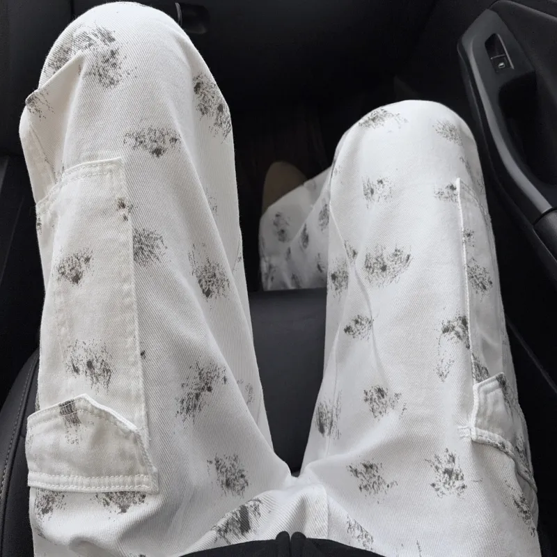 HOKLV Jeans Unisex-5