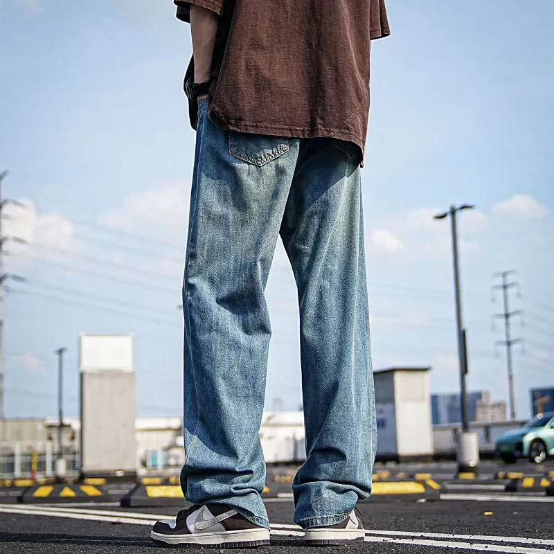 HOKLV Jeans Unisex-10