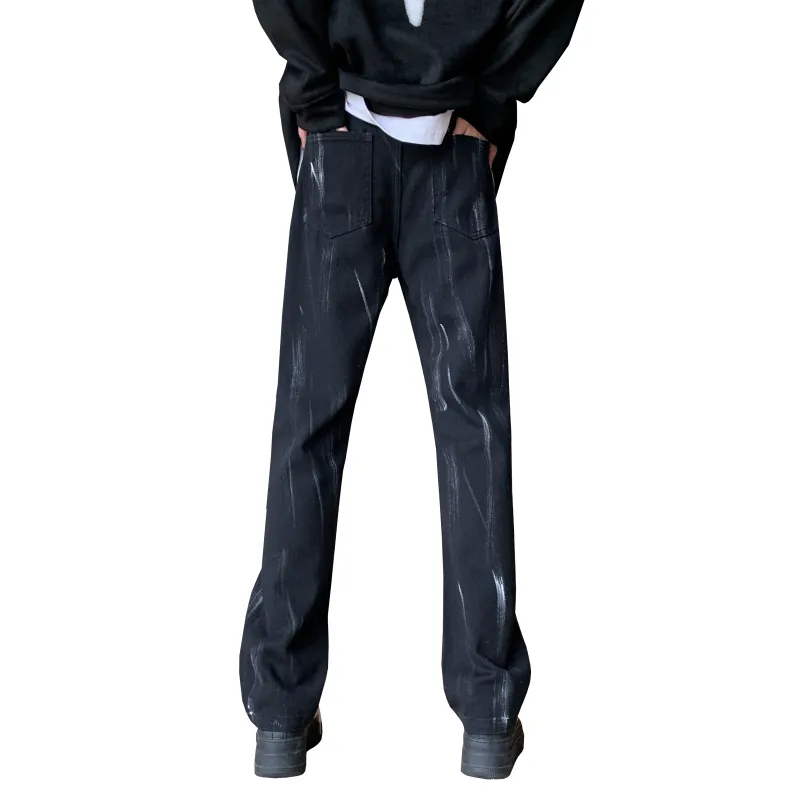 HOKLV Jeans Unisex-8