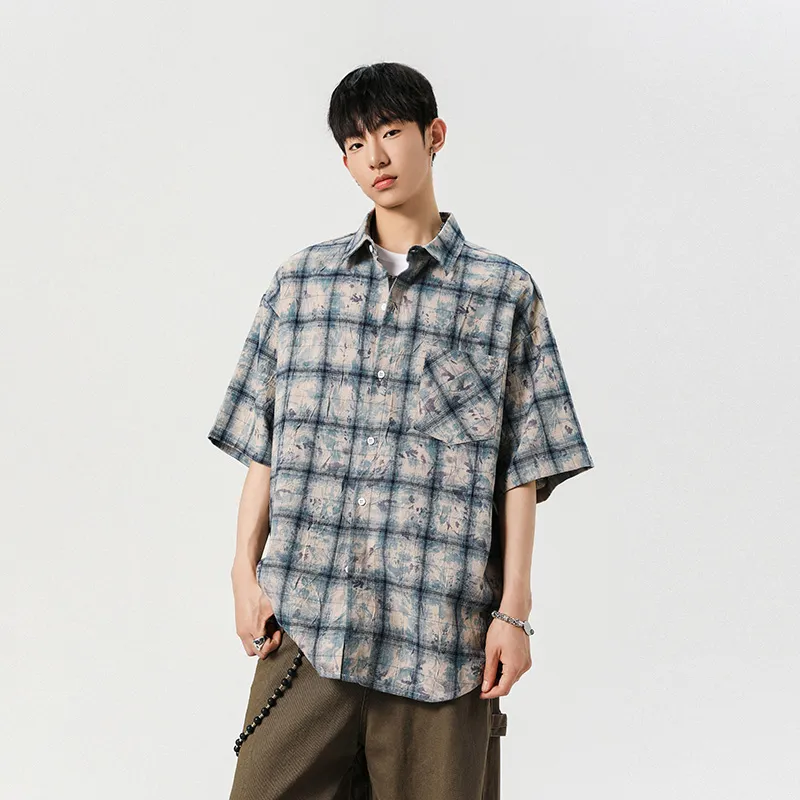 HOKLV Shirts Unisex Lake Blue-3