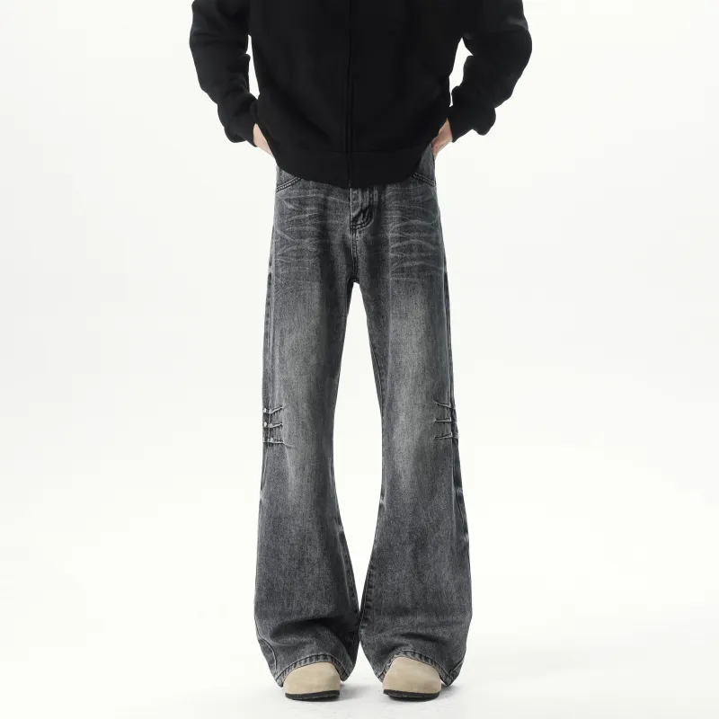 HOKLV Jeans Unisex-11