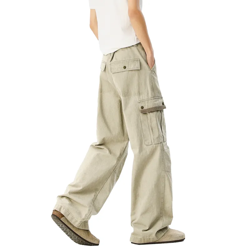 TESTUNG Workwear Style Everyday Commute Essential Pants Unisex-7