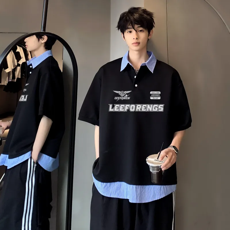 HOKLV Polo Shirts Unisex-2