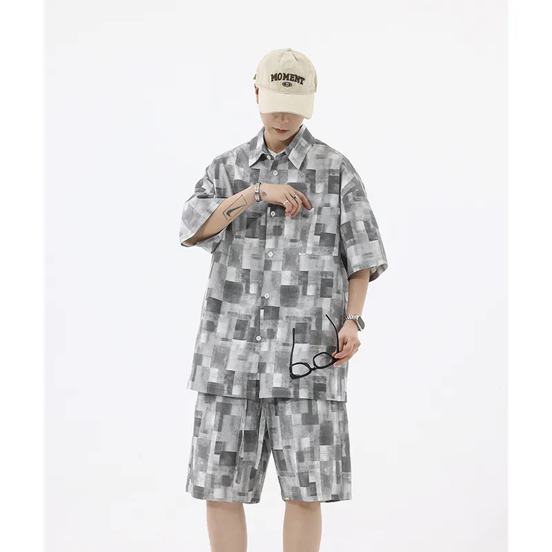 HOKLV Shirt Matching Set Unisex-9