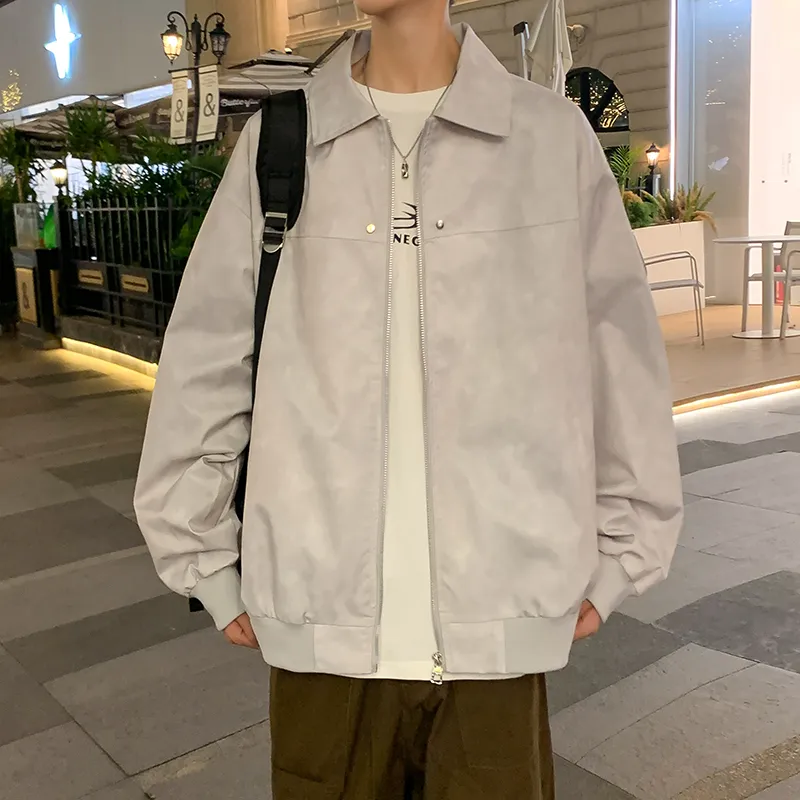 HOKLV Jackets Coats Unisex Pink-32