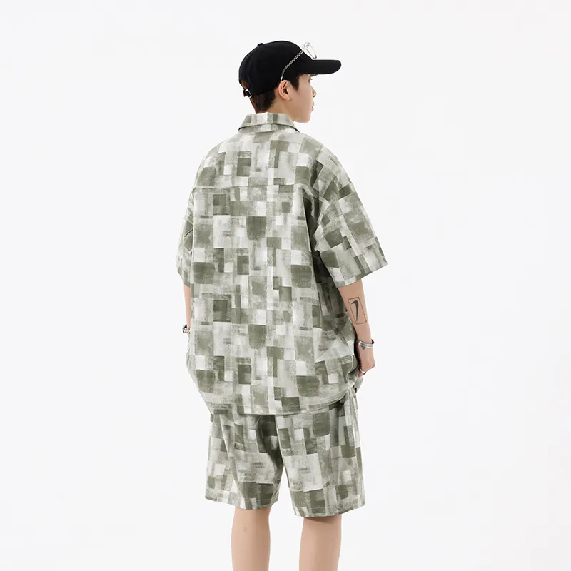 HOKLV Shirt Matching Set Unisex-1