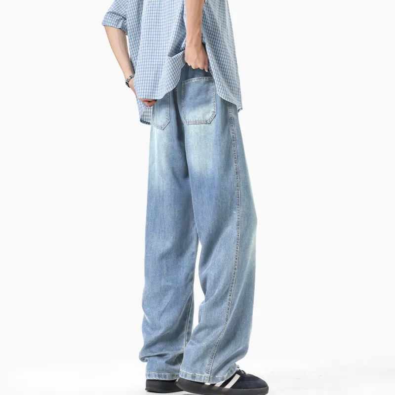 HOKLV Jeans Unisex-1