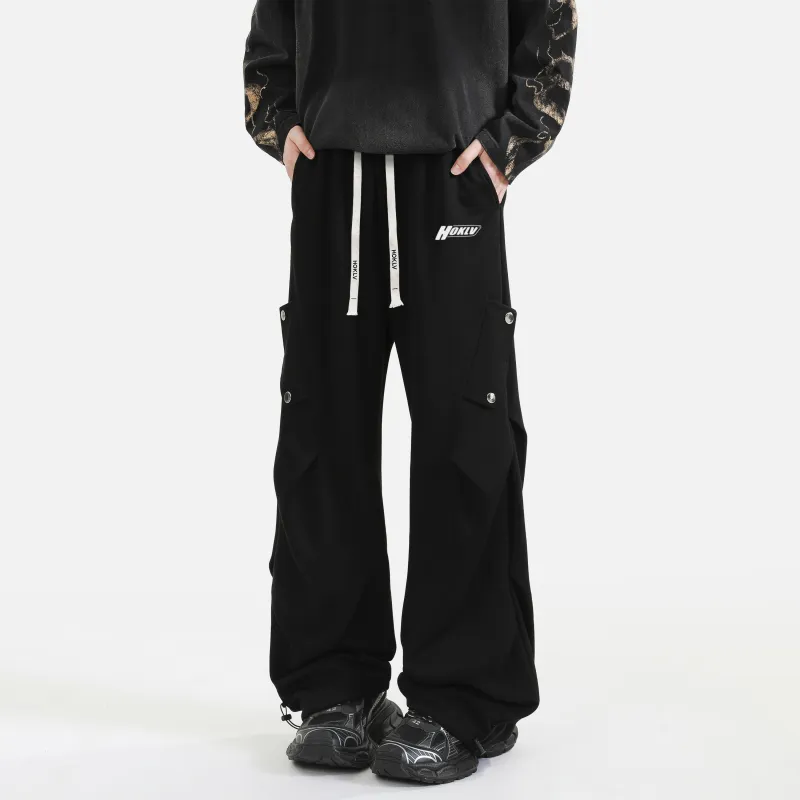 HOKLV Knitted Sports Pants Unisex-10