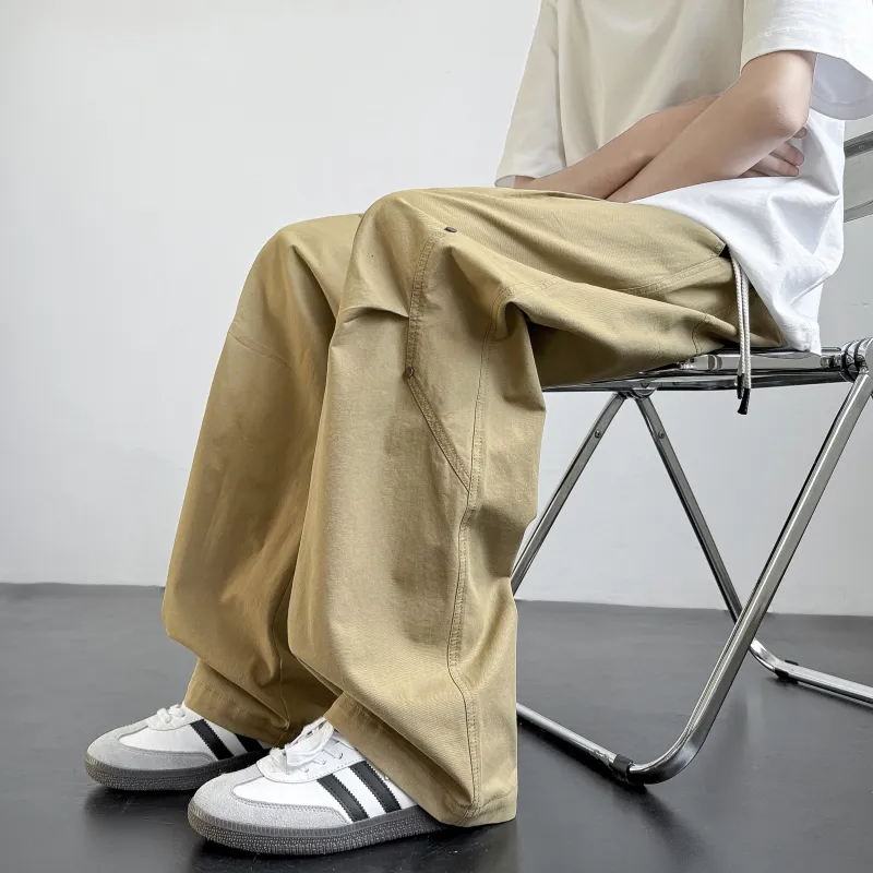 HOKLV Casual Pants Unisex-19