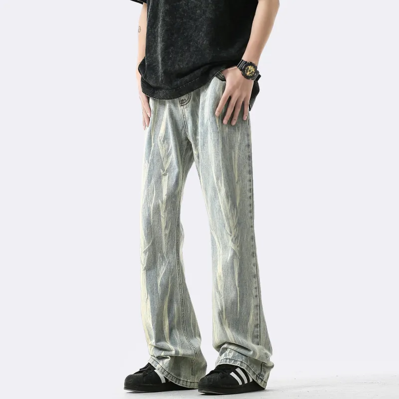 HOKLV Jeans Unisex-12