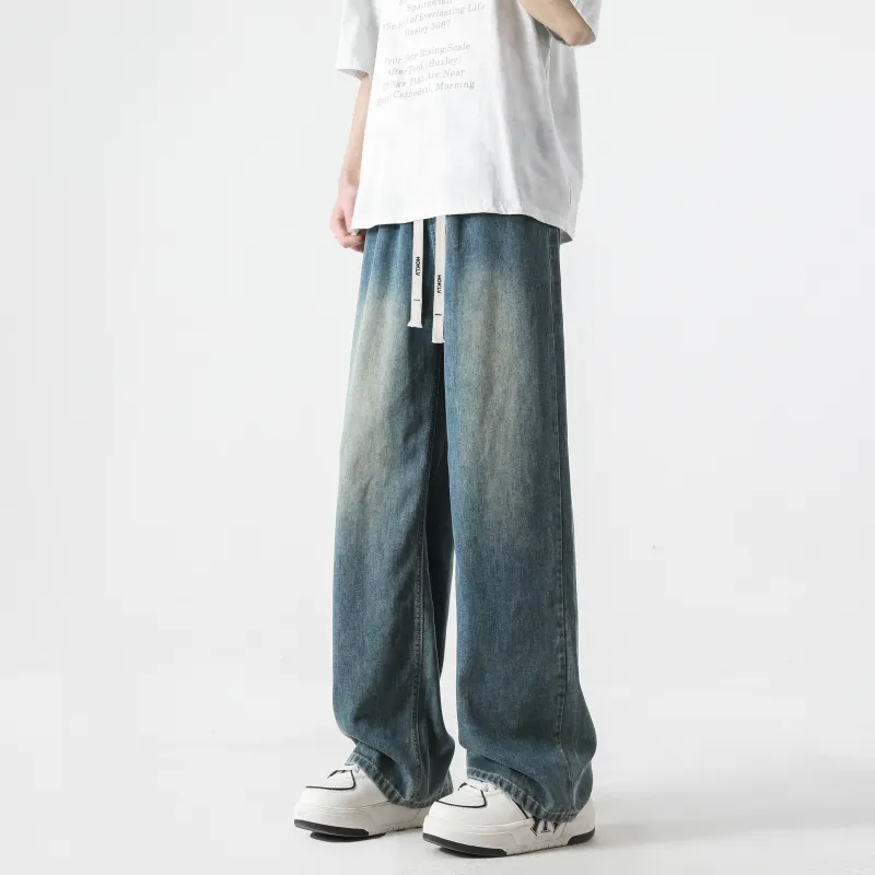 HOKLV Jeans Unisex-2