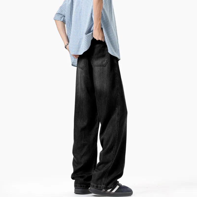 HOKLV Jeans Unisex-11